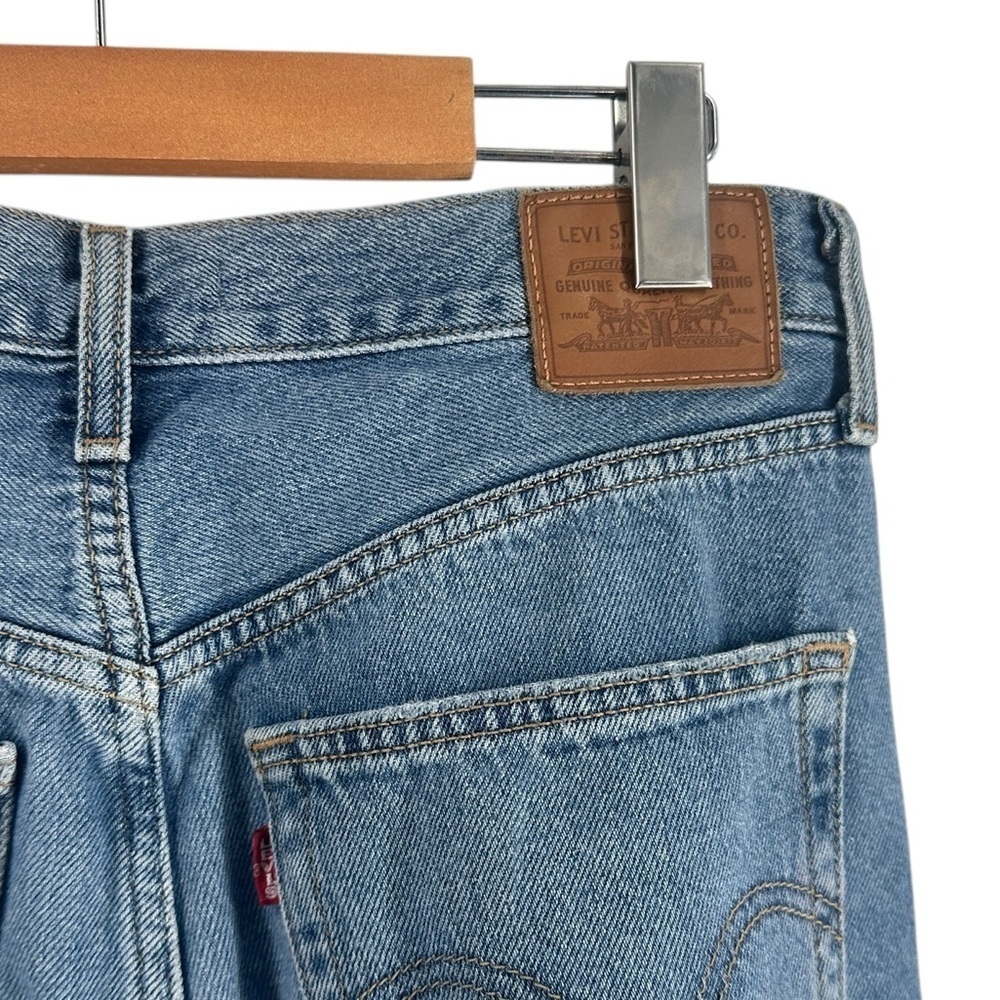 Levi's jeans Premium High Loose Jeans ripped knees distressed y2k 90's frayed 28 - Picture 6 of 11